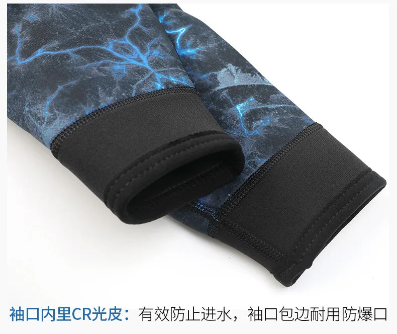1.5MM Neoprene Wetsuit Men Camo WetSuits Keep Warm Surf Scuba Diving Suit Fishing Spearfishing Swimming Suit Kitesurf WetSuits