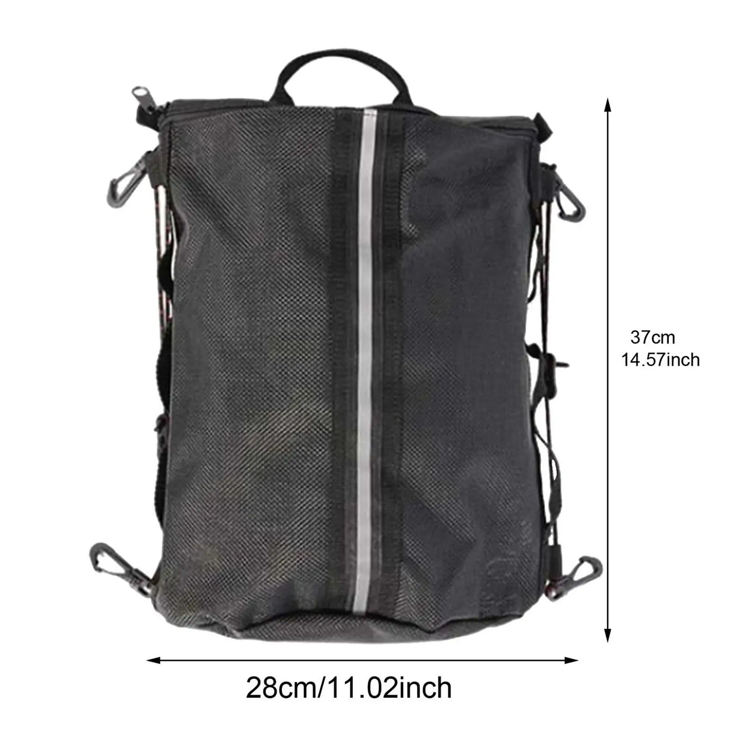 Paddle Board Deck Bag Mesh Storage Bag for Surfboards Kayaks Surfing