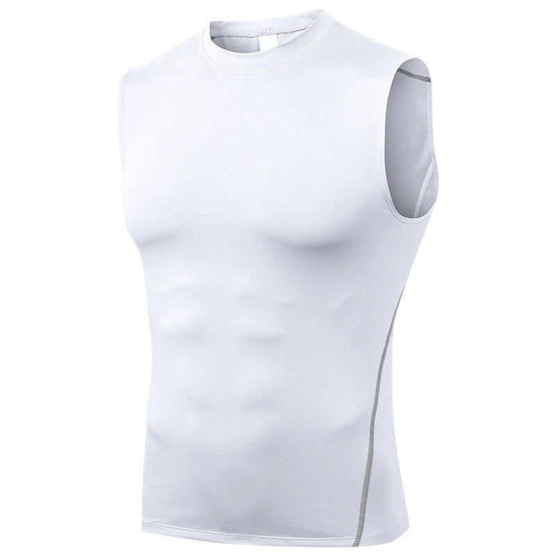 Sports Tights Running Sports Tank Top Men Quick Dry Fitness Tank Top Outdoor Summer