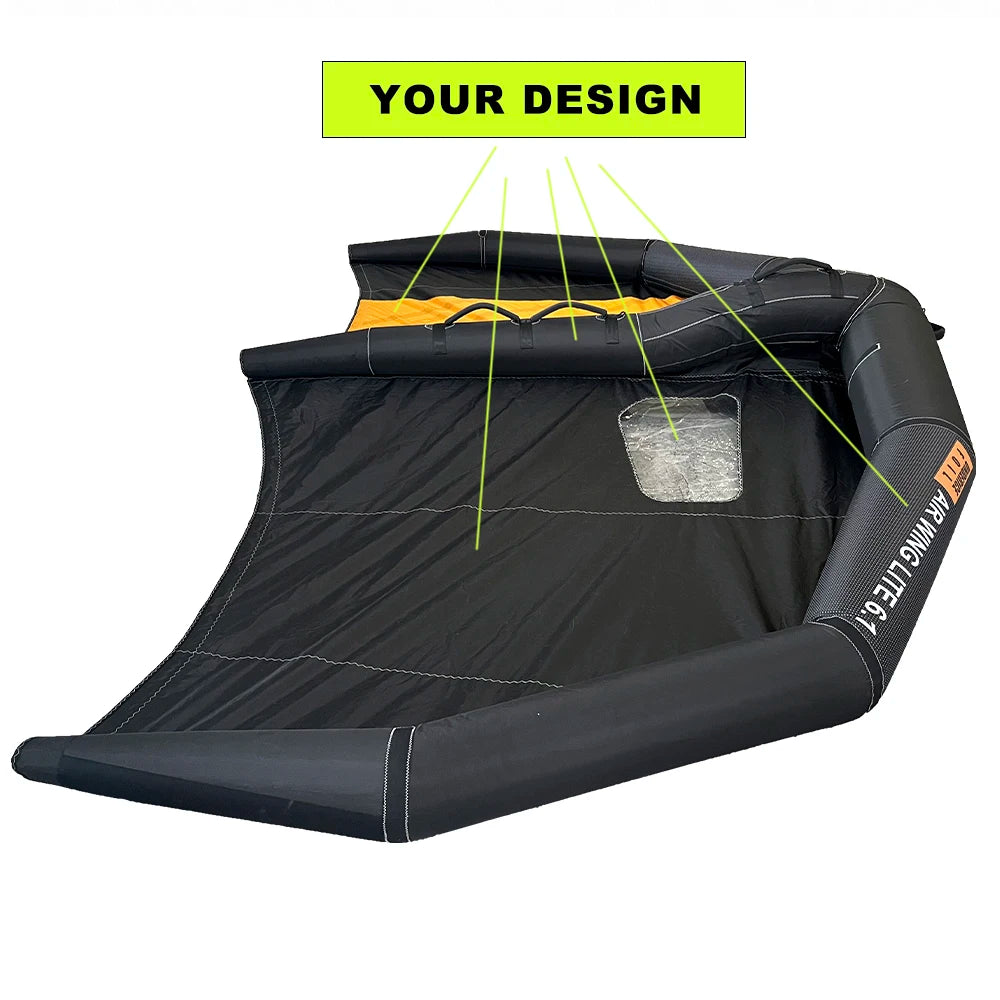 Factory Directly Provide Inflatable Wing Foil High Quality Windsurf Kite Fabric Wing Foil Water Sports Wingsurf Foil