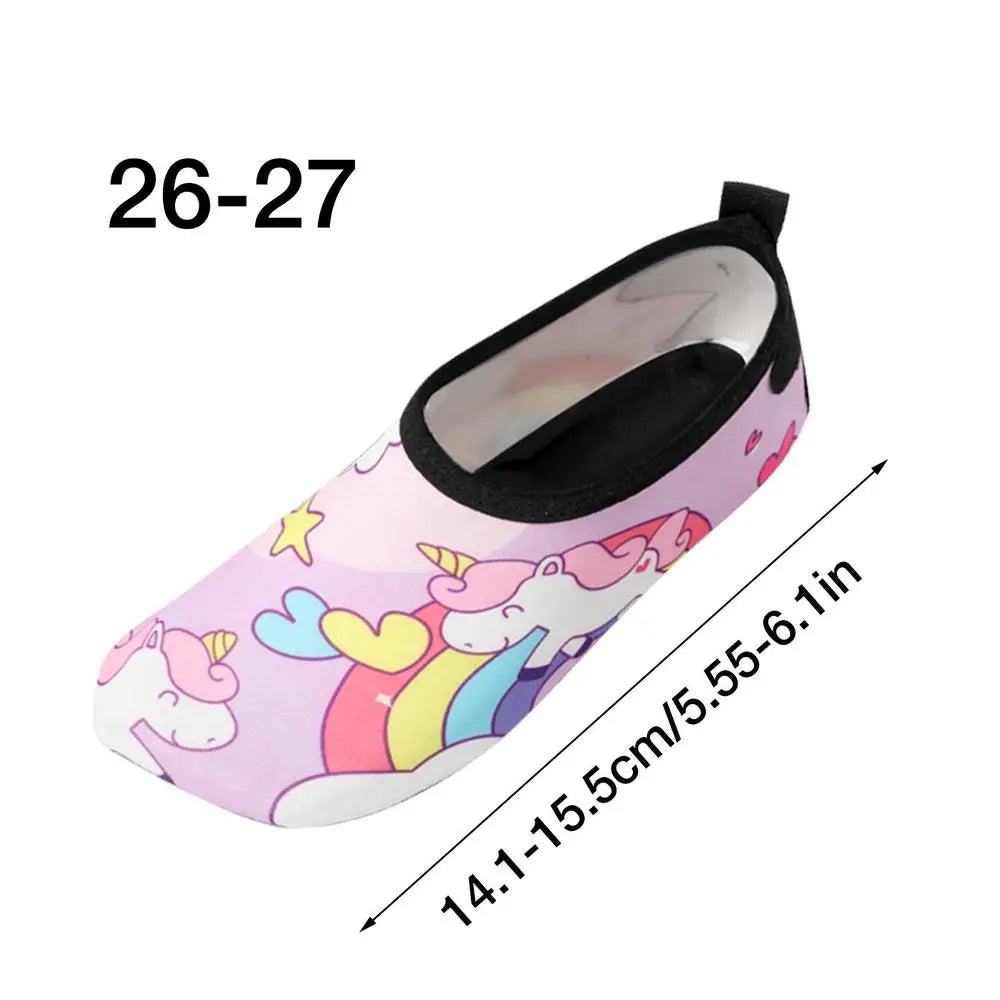 Quick Dry Summer Beach Shoes Non-Slip Diving Socks For Swimming Pool Surfing Snorkeling Water Sport Fins Flippers Adults Kids