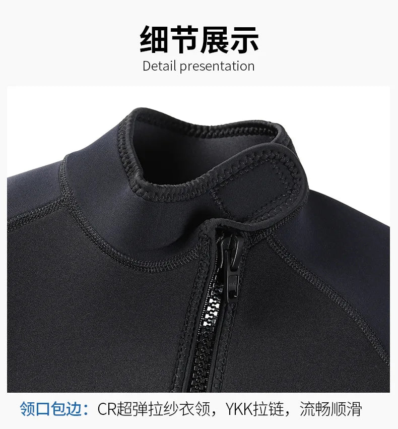 Neoprene  Long Short Men Women 3mm Wetsuit Surf Suit Swimming Kitesurf Scuba Diving Suit Comfortable Swimwear Swimsuit