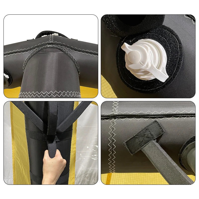 Inflatable Handheld Wing Foil Sail Wingfoil Hydrofoil SUP Paddleboard Surfboard Surf Kite Wingboard Wingsurf Kitewing Windsurf