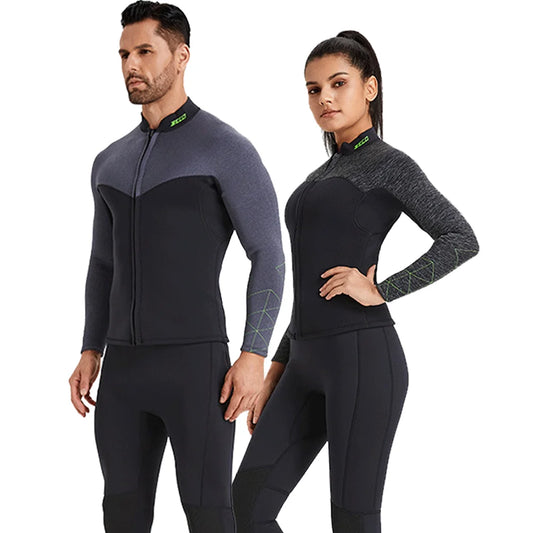 3mm Wetsuit Surf Suit Neoprene Pant Top Rash Guards Men Women Swimwear Winter Scuba Diving Suit Spearfishing Kitesurf Wet Suit