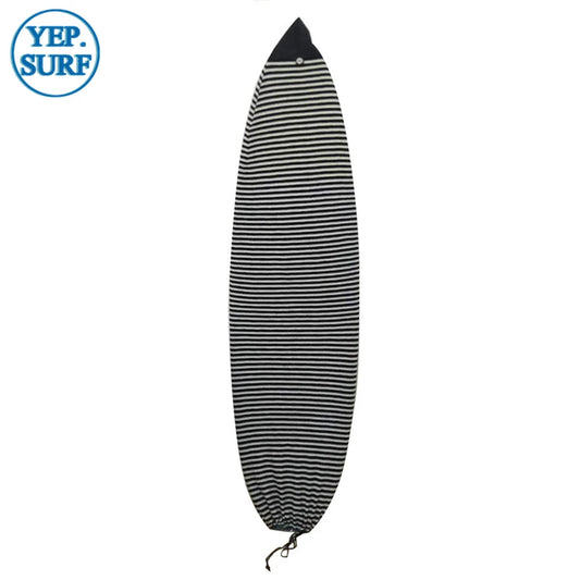 6ft8 Quick-dry Surfboard Sock Knit Surf Sock Stretch Terry Surfboard Bag