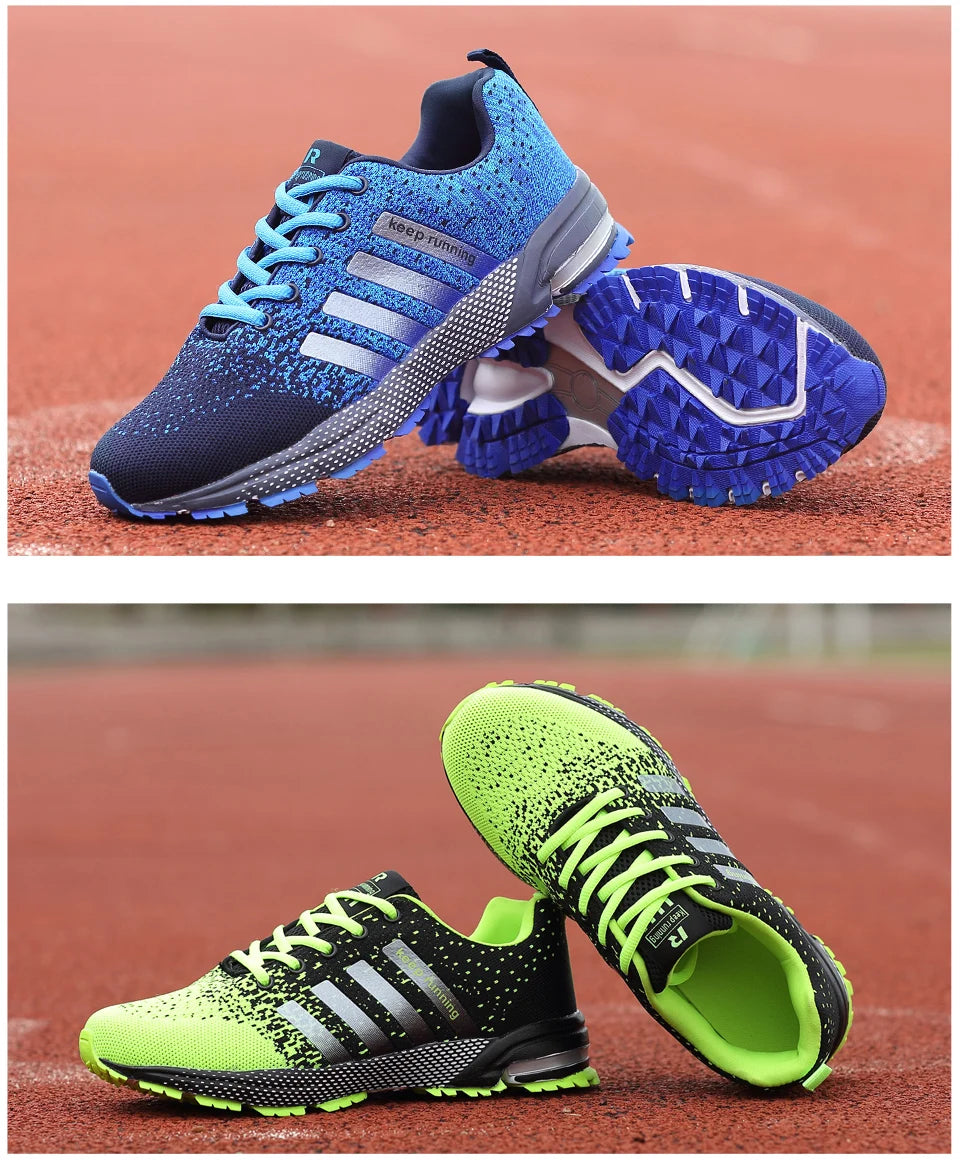 Men's new flat light casual sports shoes Fashion outdoor men's running shoes walking large size40-48