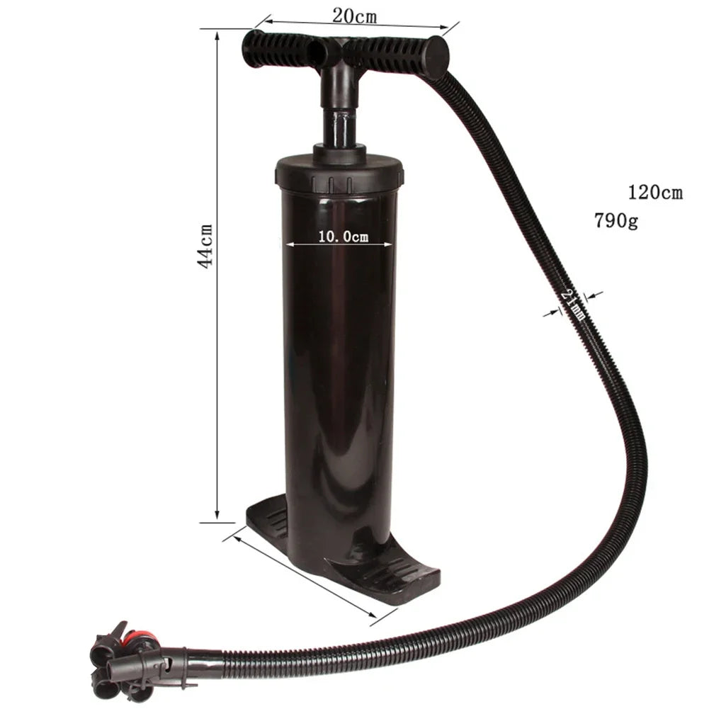 Practical Inflation Pump for Inflatable Boats and Kayaks Reinforced ABS Material 14 5PSI Max Pressure 5 Nozzles