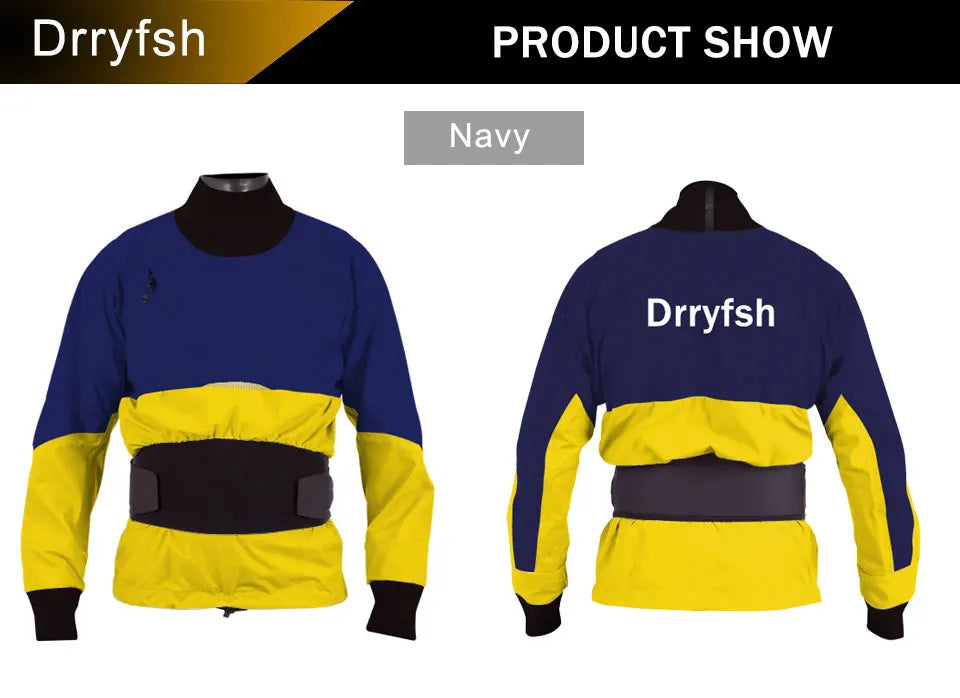 Drysuit Separate Dry Cag Trousers Combo Flexibility Waterproof Spray Jacket for paddling Canoeing Boating Trouring Winter Spring