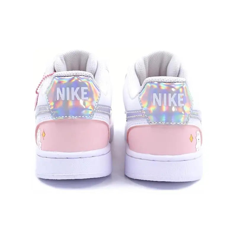 【Customize】Nike Court Vision 1 Skateboarding Shoes Women's Sneakers shoes CW5596-100