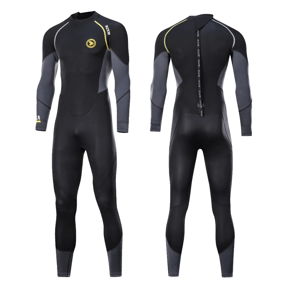 Wetsuit Men Women 3mm Neopreno Surf Suit Kitesurf Winter Swimwear Roupa De Mergulho Swimsuits Rash Guards Scuba Diving Suit