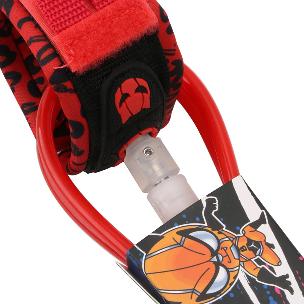 7mm Thick 6ft/8ft Longboard Foot Rope Surfing Leash Surfboard Foot Leash TPU Stainless Swivels Surfboard Leash Surf Leg Rope