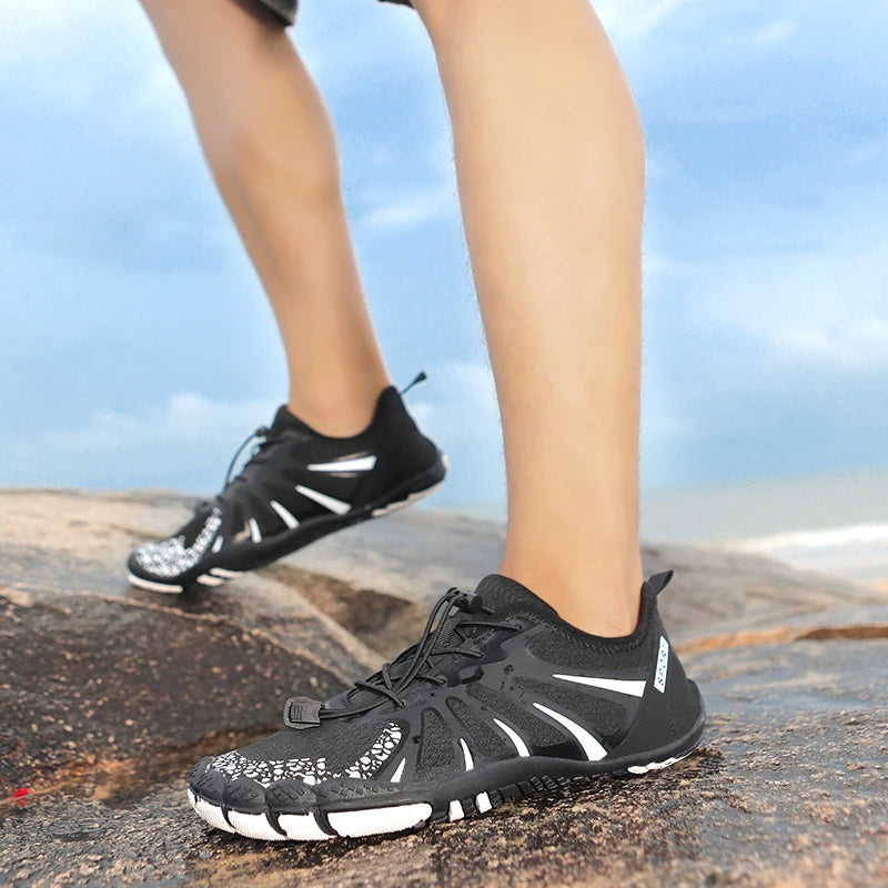 High Quality Cotton Lining Aqua Shoes Outdoor Beach Sandals Water Sports Upstream Shoes Comfortable Barefoot Wading Shoes Unisex