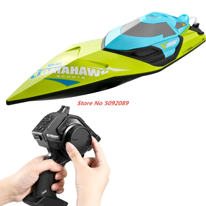 Barco de controle remoto, alta velocidade, 70 km/h, 50cm, grande, 200m, barco a remo, à prova d'água, redefinição de tamanho, barco de corrida rc, lancha, adicionar bolsa de transporte
