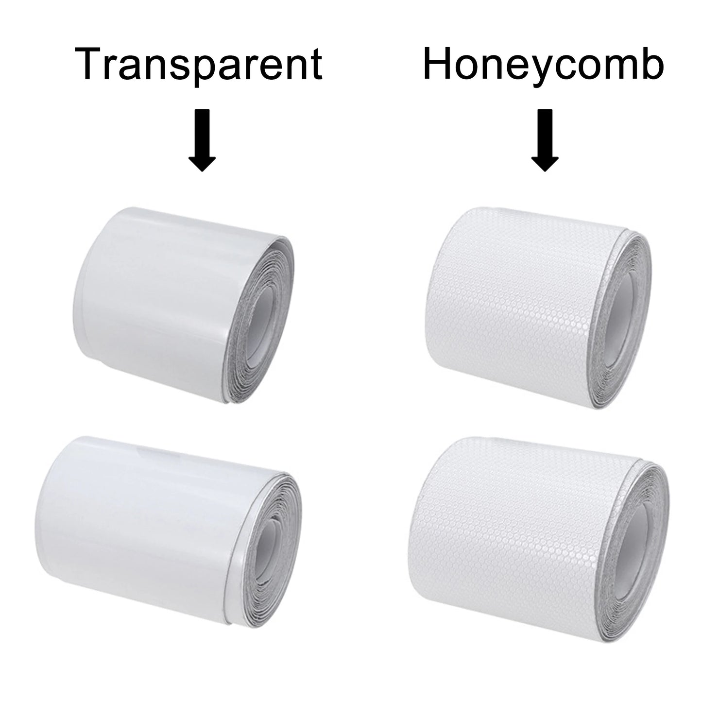 One-Pair Stand Up Paddle Board Rail Protector Tape Surf SUP Rail Guard Tape PVC Clear Surfboard Rail Saver SUP Accessories