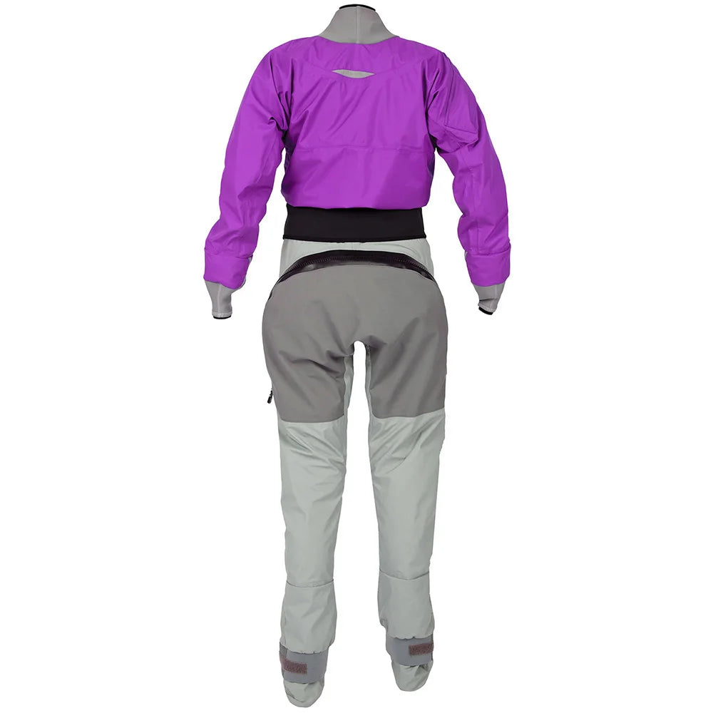 Women's Kayaking Latex Dry Suit, Waterproof Material, Fabric, Surfing, Rafting, Diving Sports and Leisure, 3 Layer