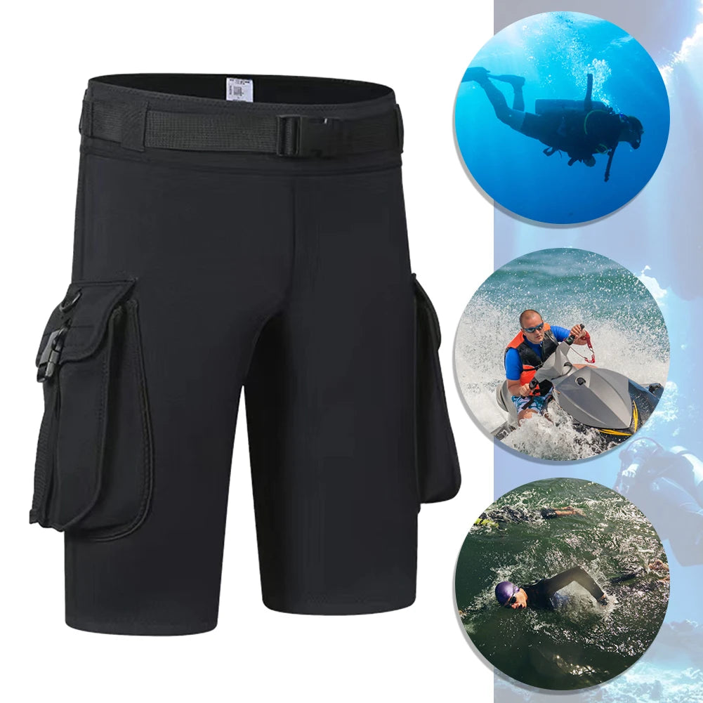 New 3mm Neoprene Shorts  Scuba Diving Kayaking Surfing Snorkeling Short Pants Outdoor Sports  Women Men Dropship