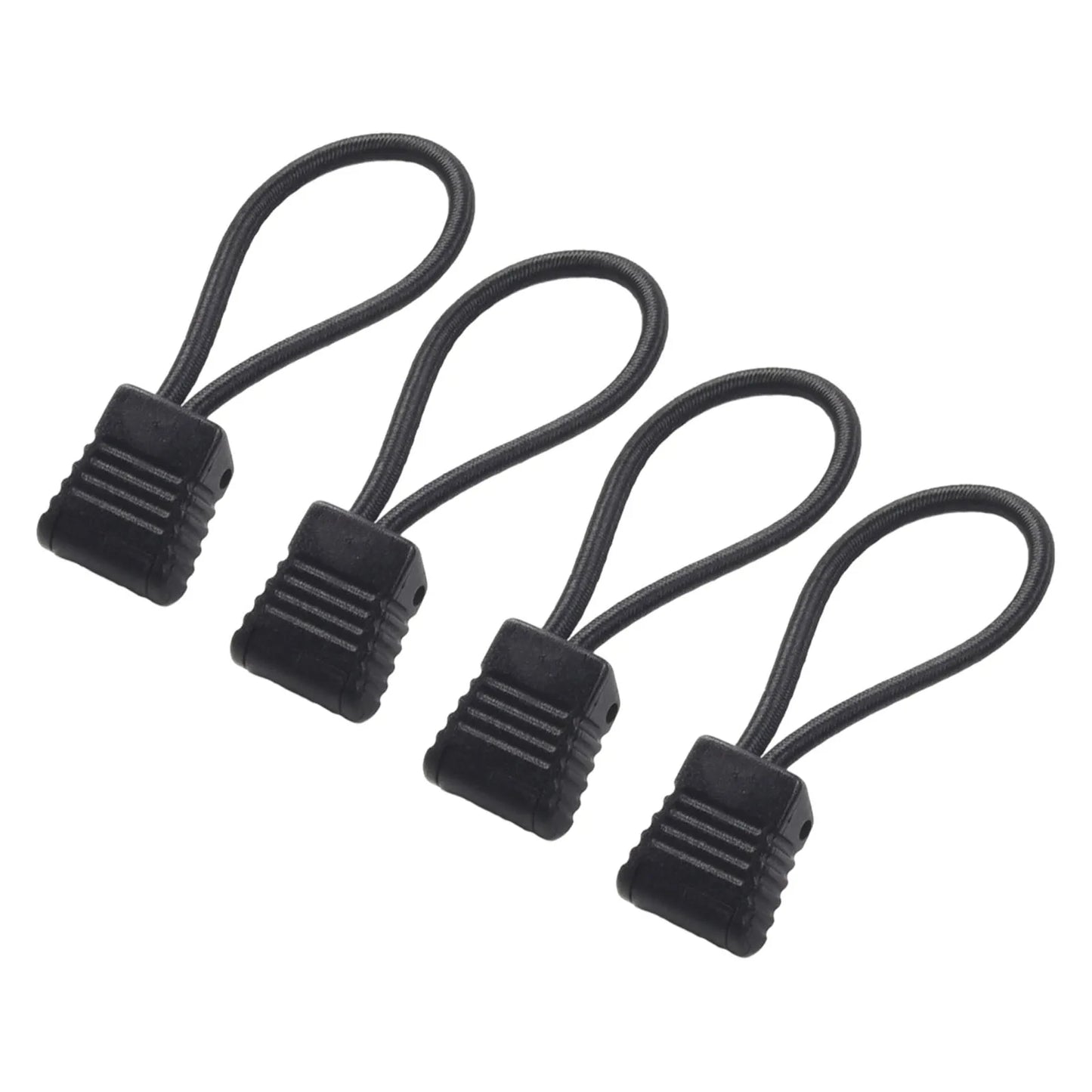 4pc Scuba Diving Dive Diver Hose Clip Retainer Holder Elastic Bungee Rope Tap Lightweight 6.5 Cm Diving Snorkel Attachment Rope