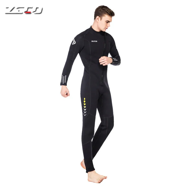 Women Men 3mm Neoprene Wetsuits Full Body Scuba Diving Suit  Snorkeling Surfing Swimming Long Sleeve Keep Warm Water Wetsuits