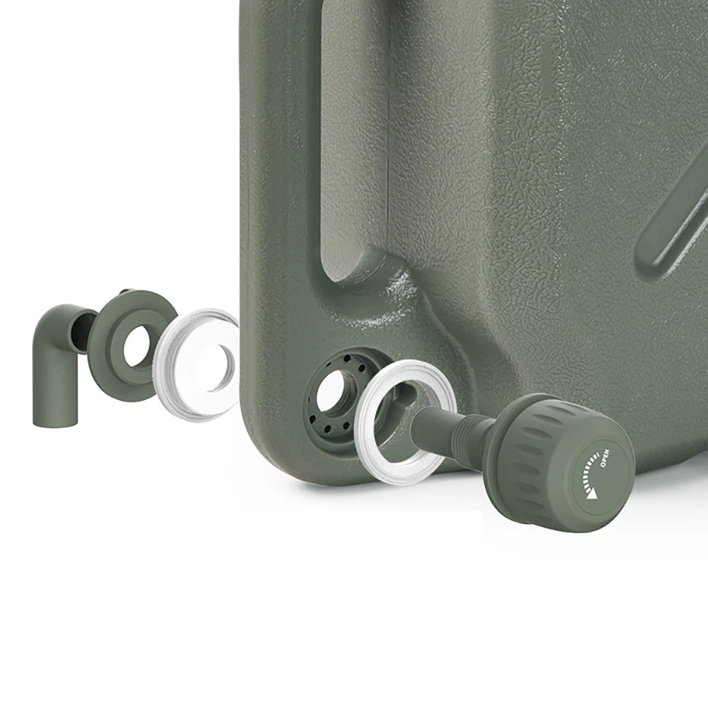 FZCSPEED Water Container with Faucet Camping Portable Water Reservoir Multifunctional for Camping and Hiking Outdoors