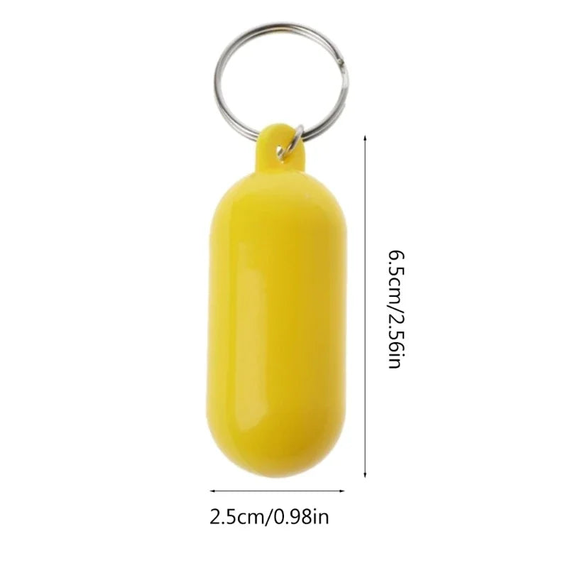 2x Kayak Floating Keyring Buoyant Key Rings Marine Sailings Boat Float Keychain