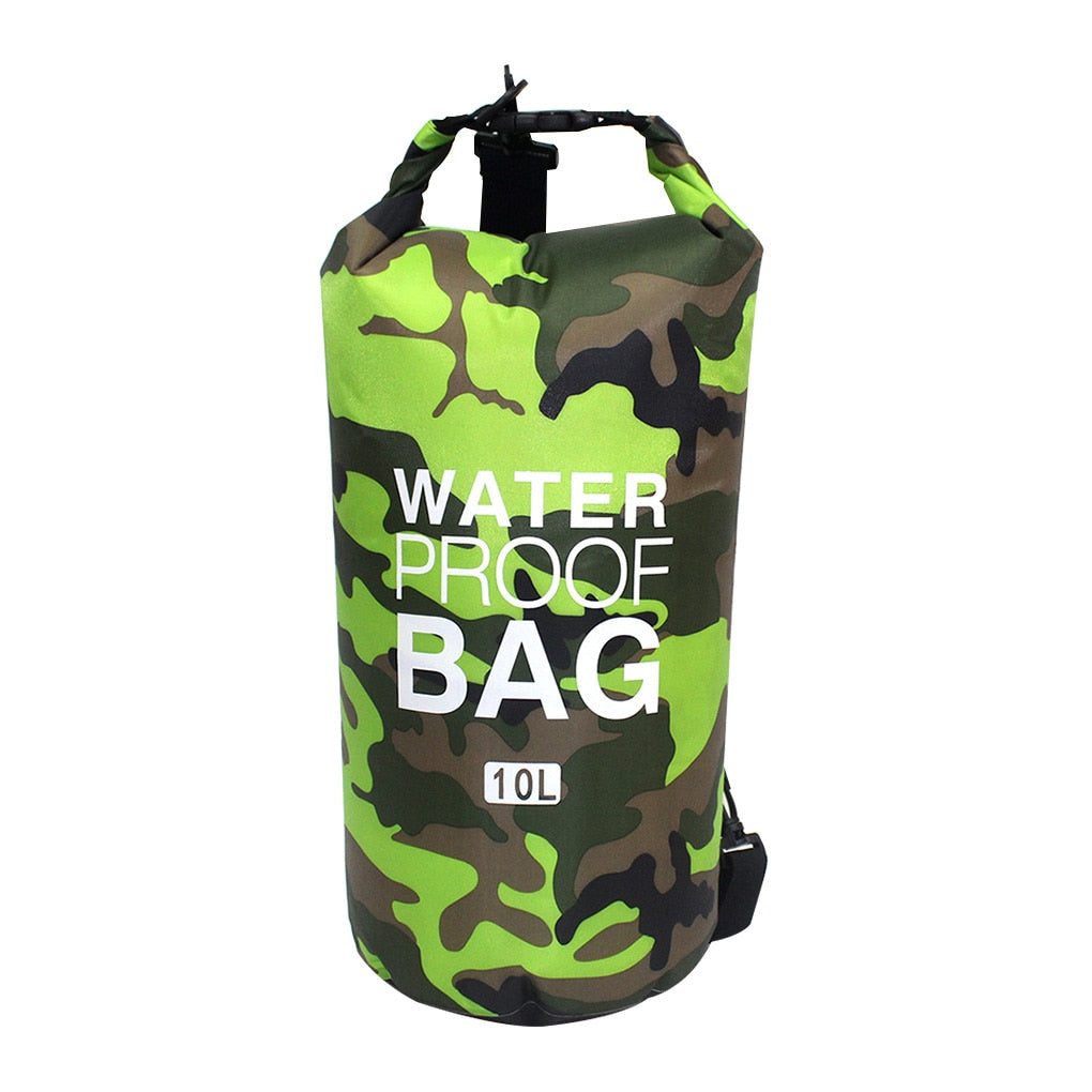 30l à prova dwaterproof água saco de natação saco seco camuflagem cores pesca barco caiaque armazenamento deriva rafting saco 2l 5l 10l 15l 20l