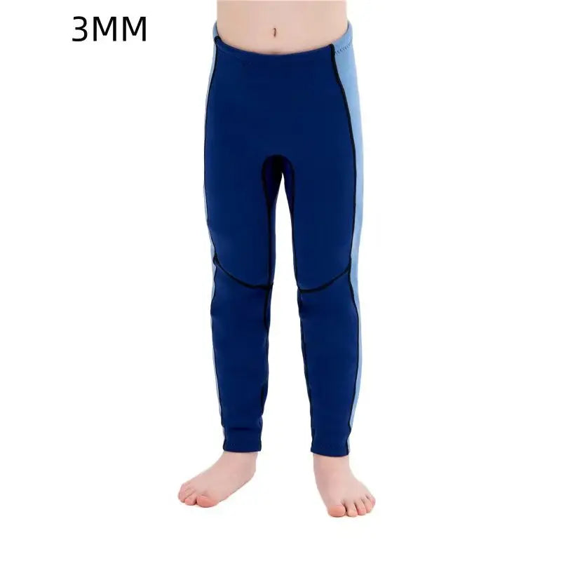 New Kids Wetsuit Neoprene 1.5mm/3mm Boys and Girls Thick Warm Scuba Diving Suit Underwater Free-diving Split Long Sleeve