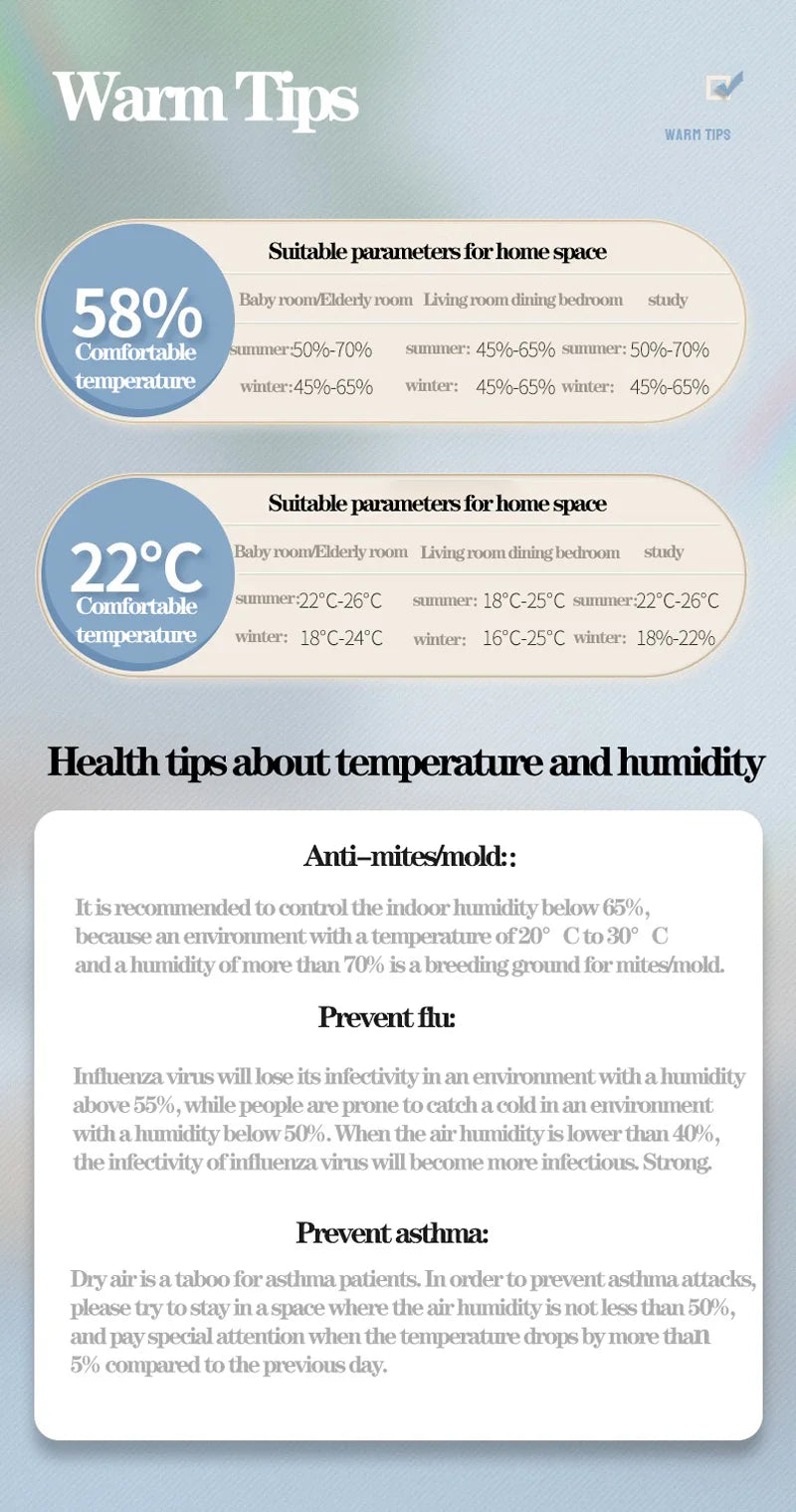 Deli Electronic Thermometer Hygrometer Weather Station Sensor High Precision with Table Clock Function LCD Digital Display