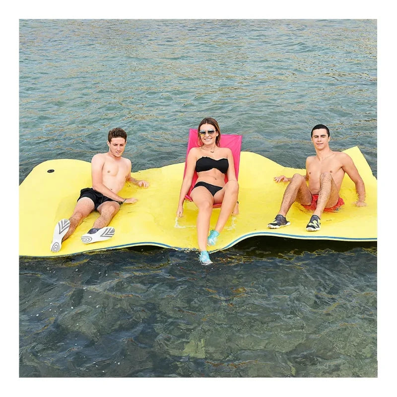 Summer New Outdoor Tear Resistant XPE Foam Swimming Pool Water Blanket Floating Bed Light Smooth Surface Portable Foam Pad