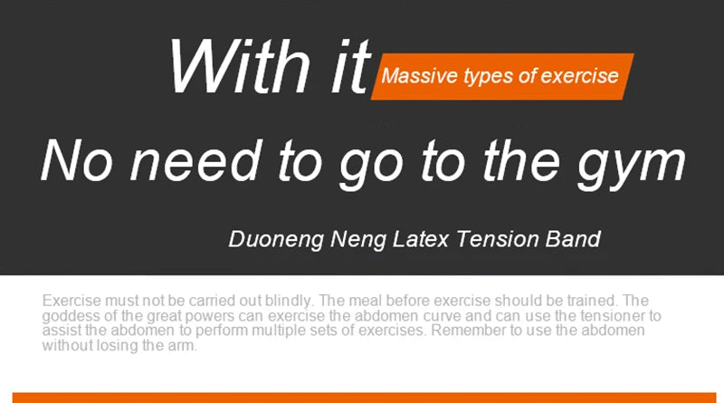 Resistance Bands 208cm Long Elastic Fitness Rubber Bands Resist Band For Home Gym Workout Expander Strength Trainning Equipment