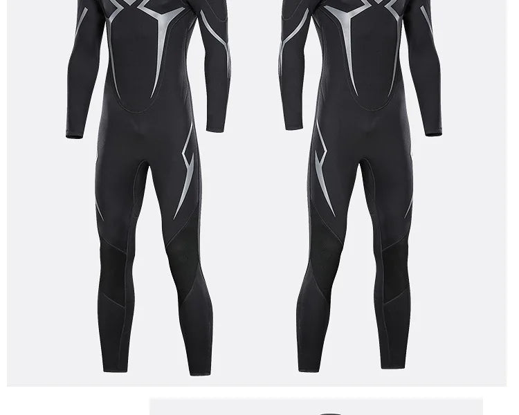 Women Men 3mm Neoprene Wetsuits Full Body Scuba Diving Suit  Snorkeling Surfing Swimming Long Sleeve Keep Warm Water Wetsuits