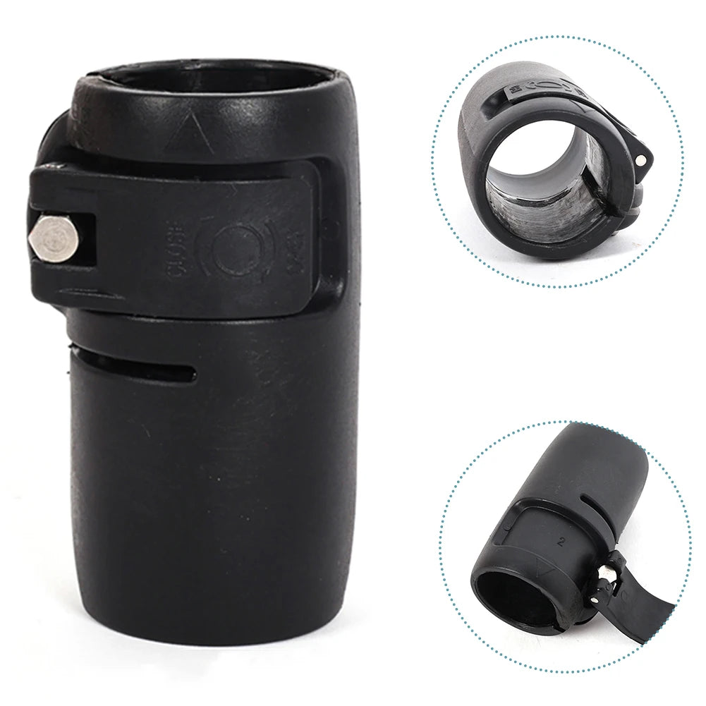 For Paddle Shaft SUPS Paddle Clamp Kayaking Outdoor Stainless Steel Water Sporting Weight 42g 6.9*2.9*2.6cm Black Canoeing