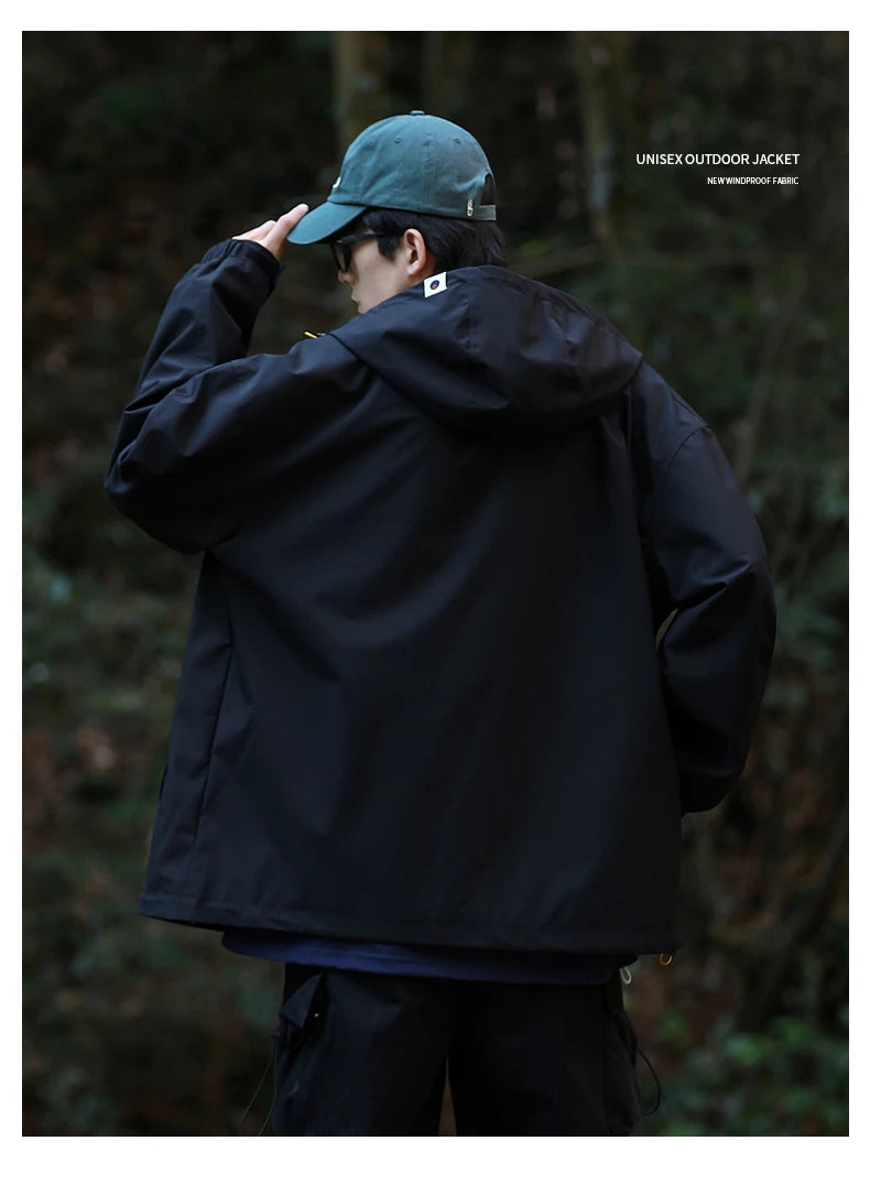 Hiking Jacket Men Waterproof Windbreaker Fishing Women Jackets Outdoor Climbing Hunting Coat Hiking Jacket Camping Couple Coats