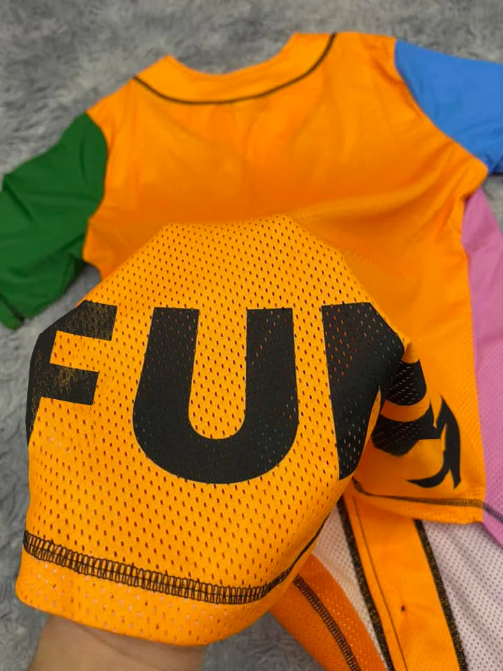 ABCDE fitness leisure sports polyster men and women short sleeve mesh T-shirt top 0325 0459