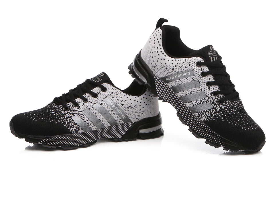 Men's new flat light casual sports shoes Fashion outdoor men's running shoes walking large size40-48