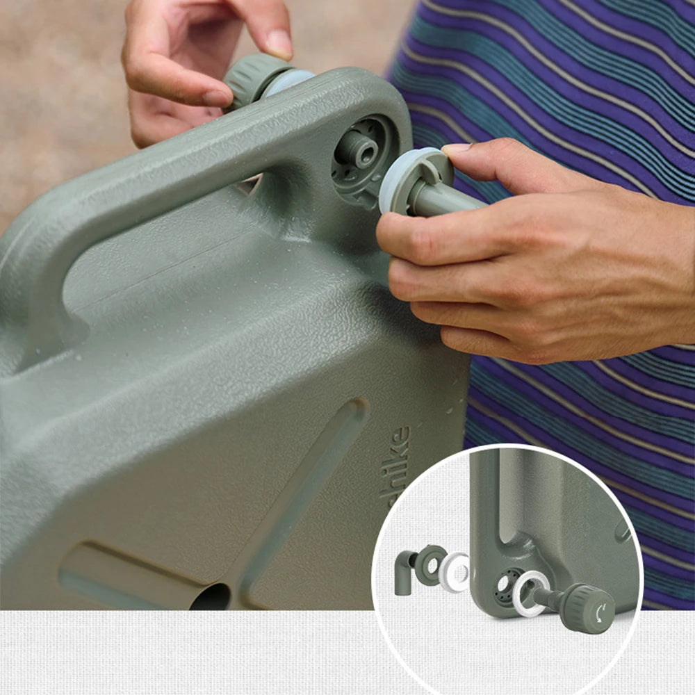 FZCSPEED Water Container with Faucet Camping Portable Water Reservoir Multifunctional for Camping and Hiking Outdoors