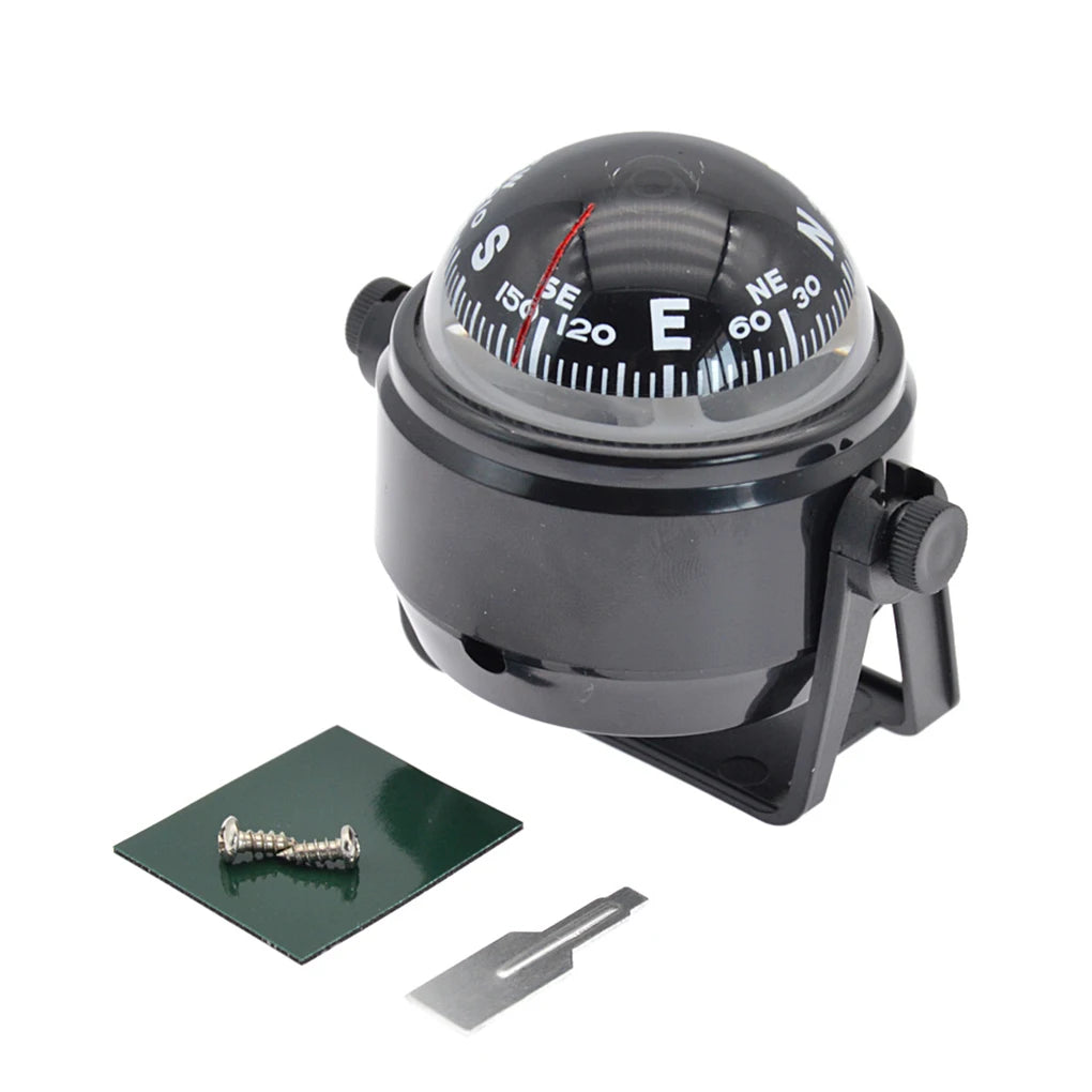 1 Set Boat Sailing Compass Small Navigation Tools Navigating Tools Sailing Tool with Clear Displaying for Outdoor White
