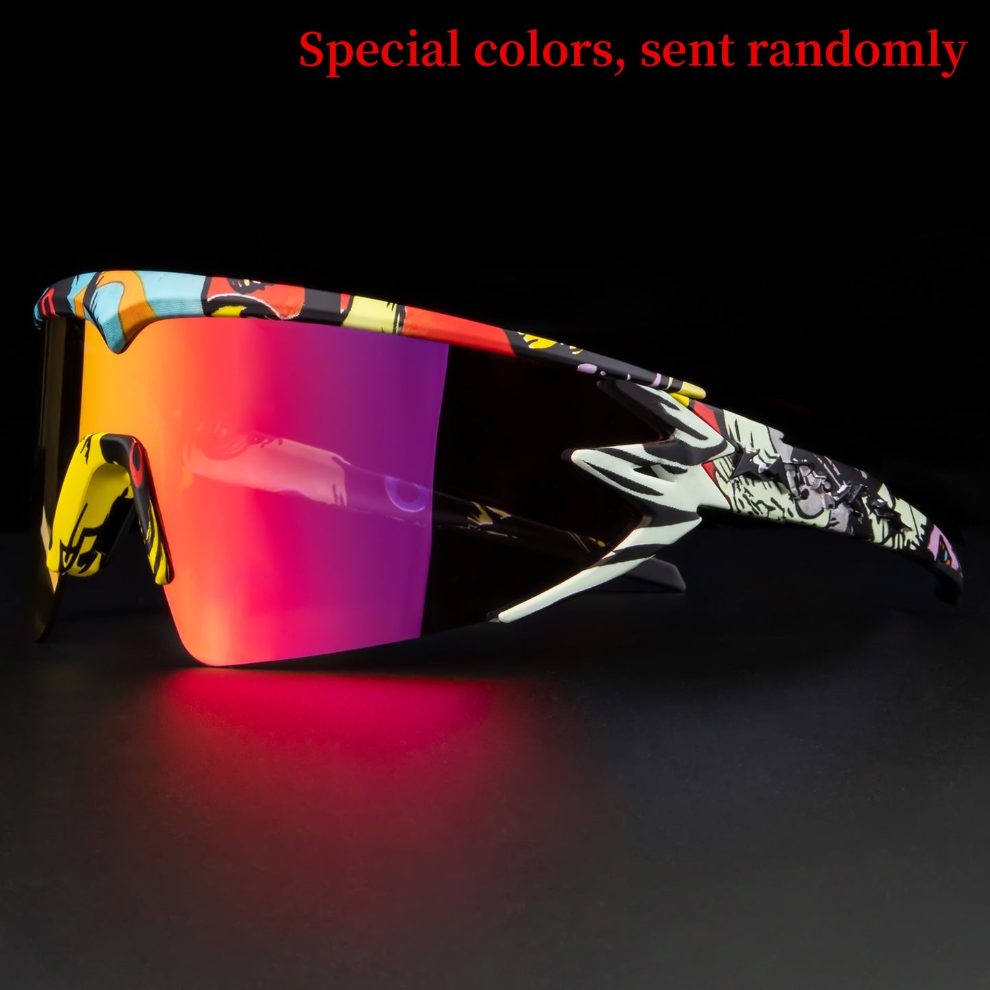 New design replace glasses frame Polarized Cycling Glasses For Man Women Bike Eyewear Cycling Sunglasses 4 Lens Goggles MTB UV