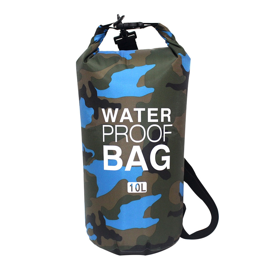 30l à prova dwaterproof água saco de natação saco seco camuflagem cores pesca barco caiaque armazenamento deriva rafting saco 2l 5l 10l 15l 20l