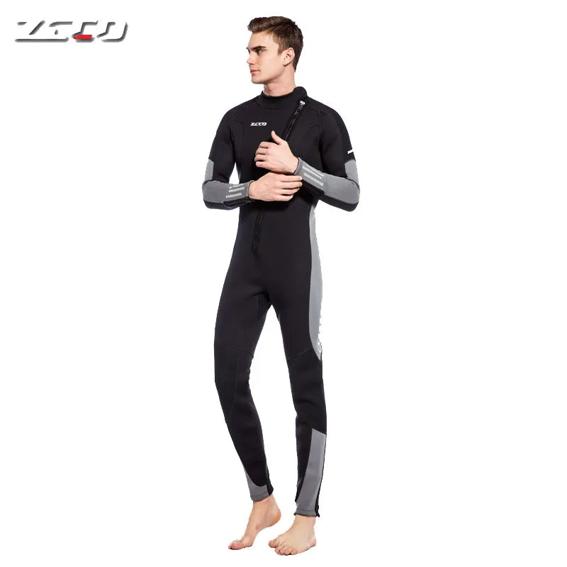 Women Men 3mm Neoprene Wetsuits Full Body Scuba Diving Suit  Snorkeling Surfing Swimming Long Sleeve Keep Warm Water Wetsuits