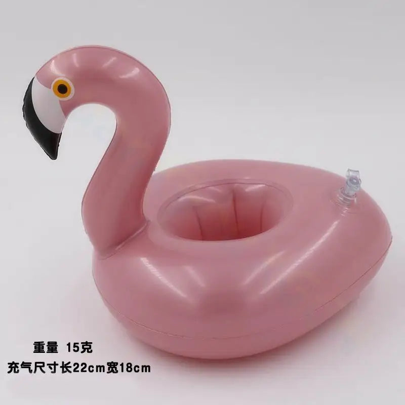 Inflatable Drink Holders Floating Toy Pool Party Bath drinking cup Seat Boat Kids Swimming Inflatable Float Water Fun Pool Toys