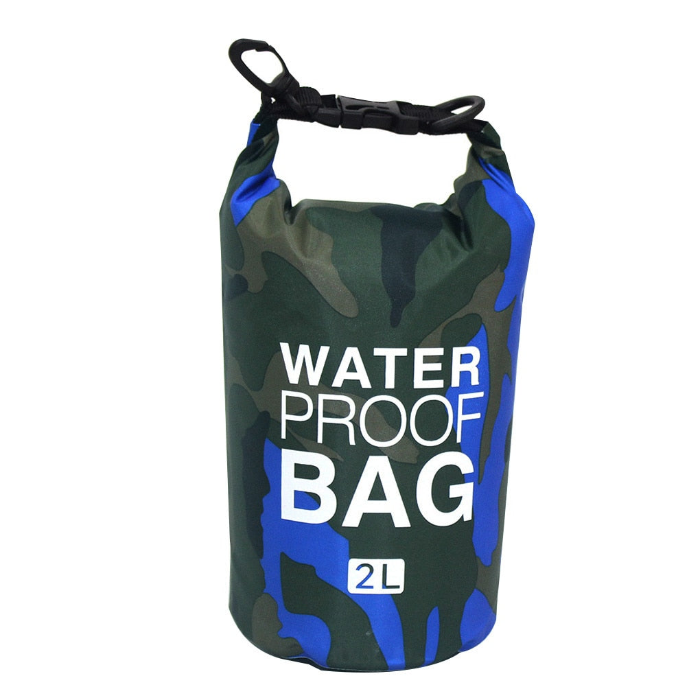 30l à prova dwaterproof água saco de natação saco seco camuflagem cores pesca barco caiaque armazenamento deriva rafting saco 2l 5l 10l 15l 20l