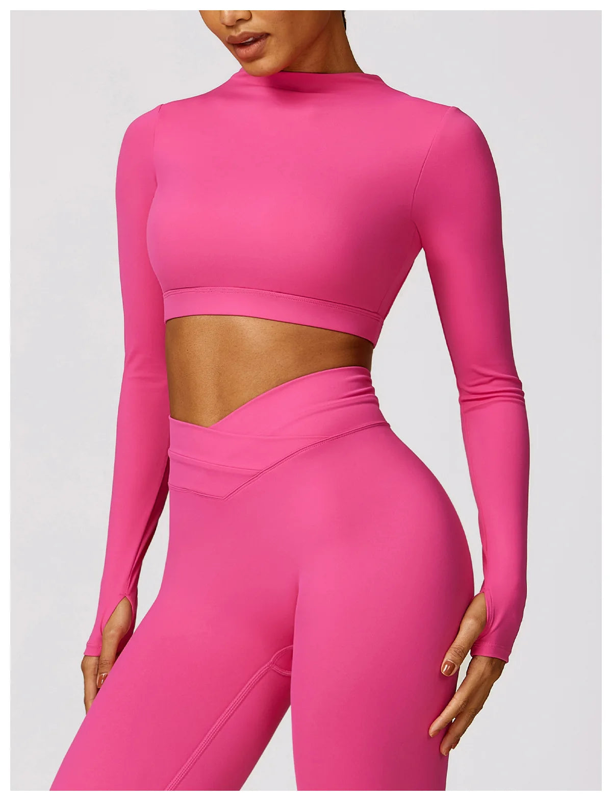 New Sexy Backless Gym Top Women Fitness Crop Yop Quick Dry Sportswear Women Workout Top Long Sleeve Yoga Clothes With chest pads