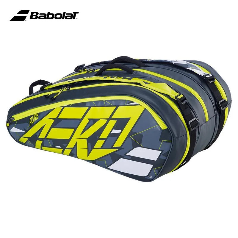 Original BABOLAT 3R 12R Tennis Bag Pure Aero Series Alcalas Tennis Raquete Backpack New Adults Men Women Tennis Court Handbag