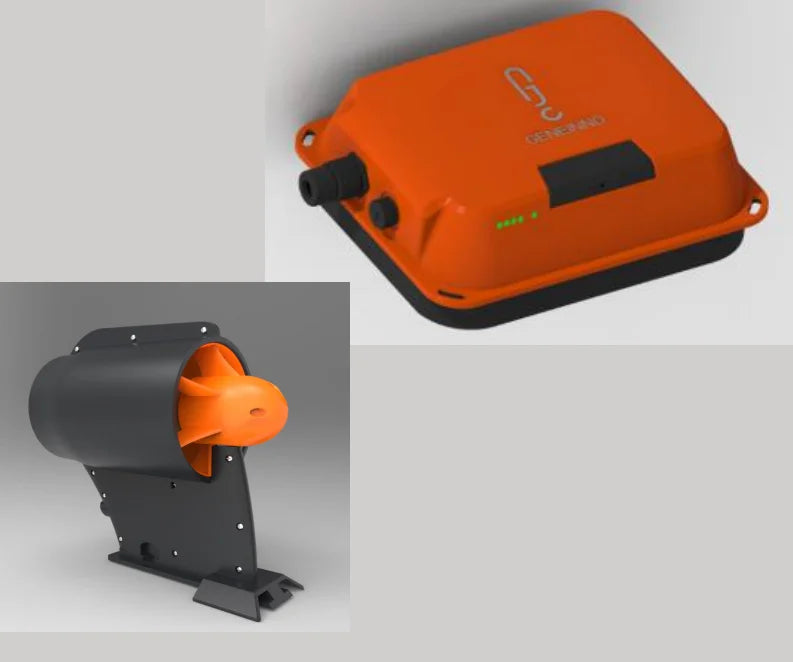 440W Electric Motor Underwater Scooter Kayak Booster SUP Inflatable Boat Motor Electric Outboard Motor for Surfboard Fishing 2A