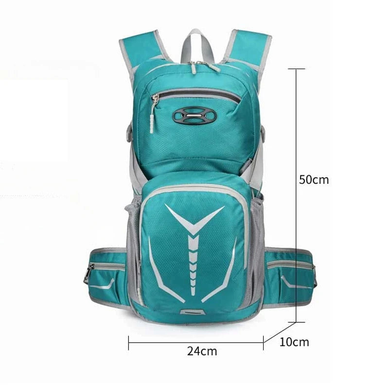 Portable Waterproof Bicycle Bags Water Bag Road Bike Motor Riding Helmet Bag Outdoor Sport Climbing Pouch Hydration Backpack