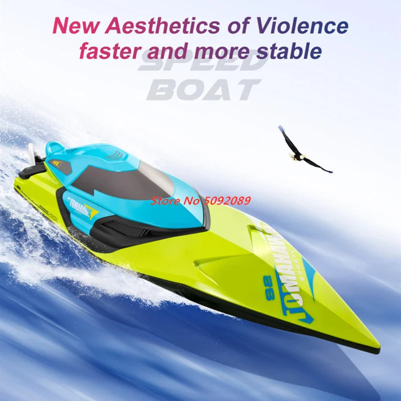 Barco de controle remoto, alta velocidade, 70 km/h, 50cm, grande, 200m, barco a remo, à prova d'água, redefinição de tamanho, barco de corrida rc, lancha, adicionar bolsa de transporte