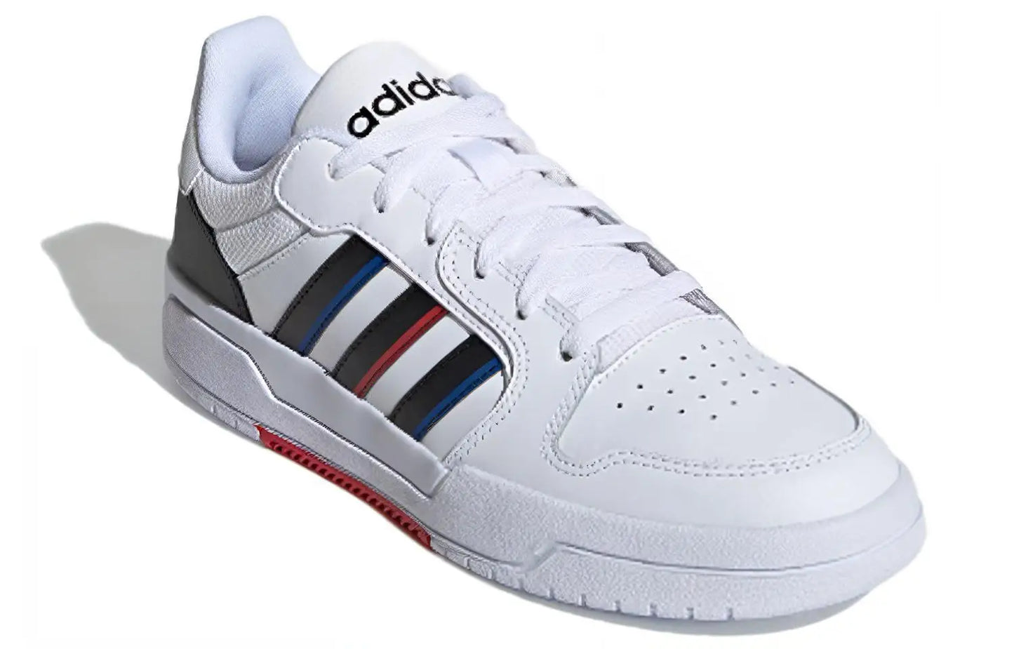 adidas neo Entrap Skateboarding Shoes Men Low-top White/Black/Red Sneakers shoes FY6075