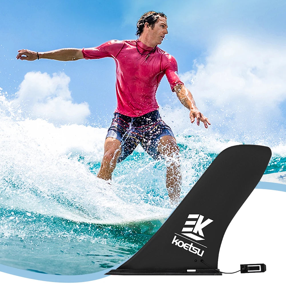 Surfboard Fin Quick Release Paddle Board Fin Detachable Surfboard Tail Fin Stablizer Stand Up Board Surfboard Slide-in Large Fin