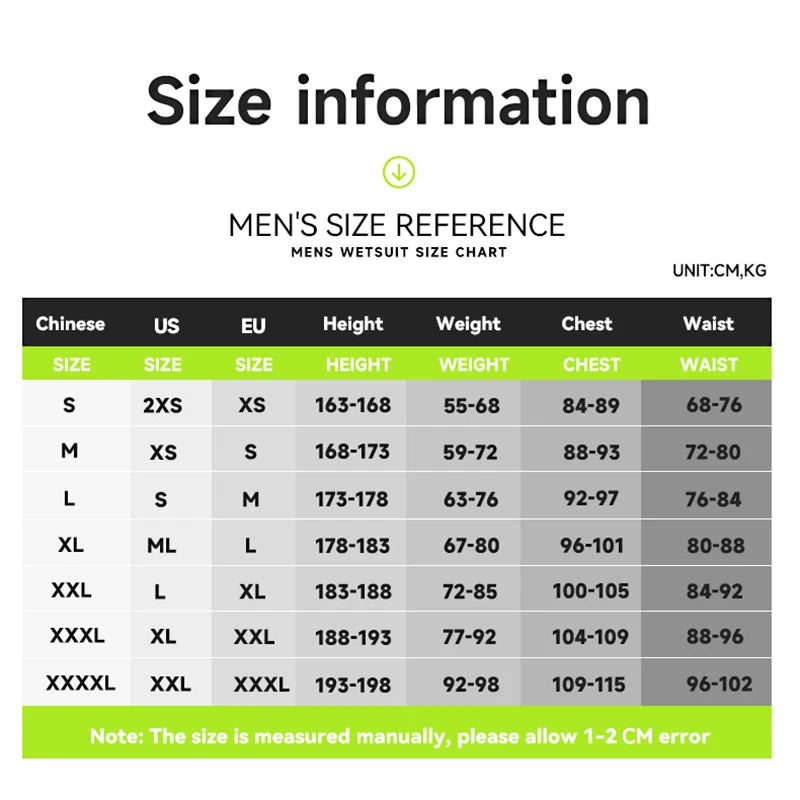 2mm Neoprene Men's Diving Jacket Warm Cold-proof Sunscreen Long-sleeved Split Swimming Surfing Deep Snorkeling Wetsuit Top