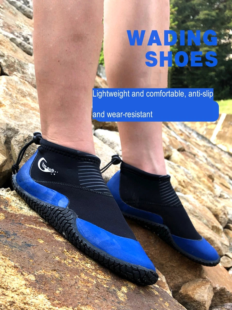 Adults Neoprene Scuba Snorkeling Water Sports Diving Shoes Waterproof Hunting Surfing Kayaking Drift WetSuit Athletic Swim Shoes